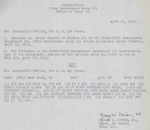 1943_04_18_B0354_2145_mission_116_report 1943_04_18_B0354_2145_mission_116_report